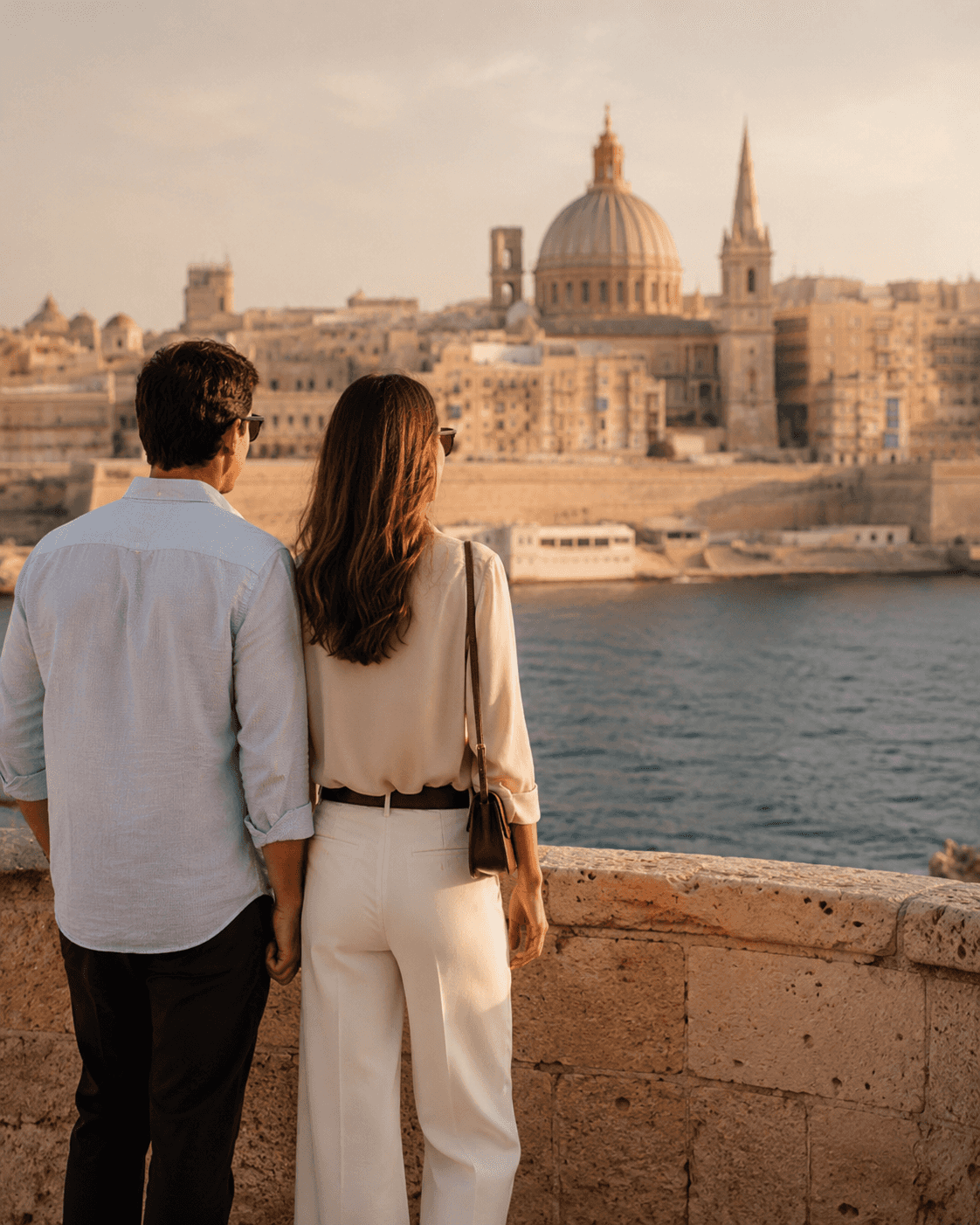 Buyer reviewing a property in Malta before purchase